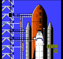 Space Shuttle Project screenshot 3 for NES